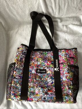 Tokidoki Kawaii Lightly Padded Canvas Tote